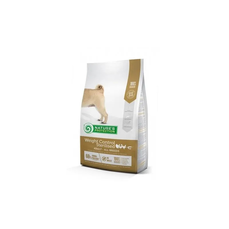 Natures P dog adult weight control sterilised poultry with krill all breeds 4 kg