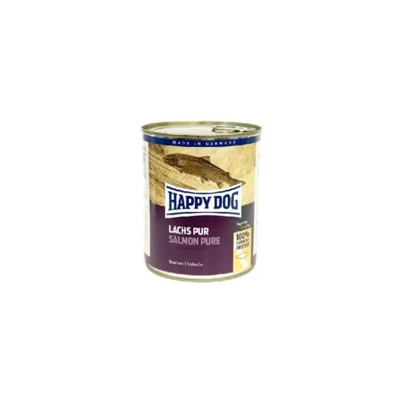 Happy Dog PREMIUM - Fleisch Pur - lososie mäso konzerva 800 g