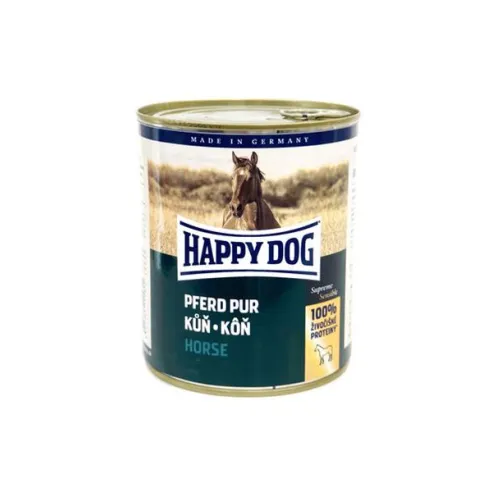 Happy Dog PREMIUM - Fleisch Pur - konské mäso konzerva 400 g