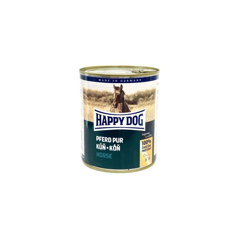 Happy Dog PREMIUM - Fleisch Pur - konské mäso konzerva 400 g