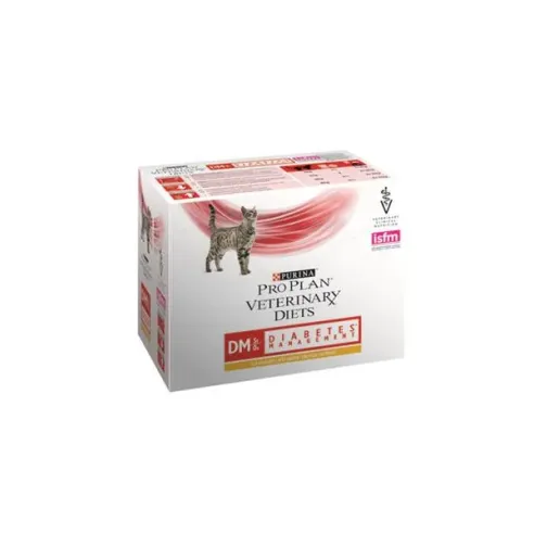 Purina VD Feline - DM Diabetes Manag. Chicken kapsička 10x85 g