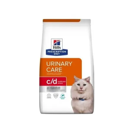 HILLS Diet Feline c/d Urinary Stress morská ryba 1,5 kg