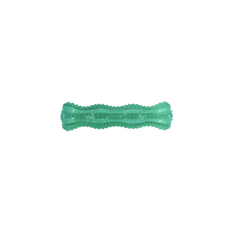 Hračka Kong Dog Squeezz Dental Tyč, plniaca, modro-zelená, guma termoplastická, M Hračka Kong Dog Squeezz Dental Tyč, plniaca, modro-zelená, guma termoplastická, M