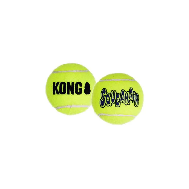 Hračka Kong Dog SqueakAir Lopta s pískatkom tenis, guma vulkanizovaná, L, bal./2 kusy Hračka Kong Dog SqueakAir Lopta s pískatkom tenis, guma vulkanizovaná, L, bal./2 kusy