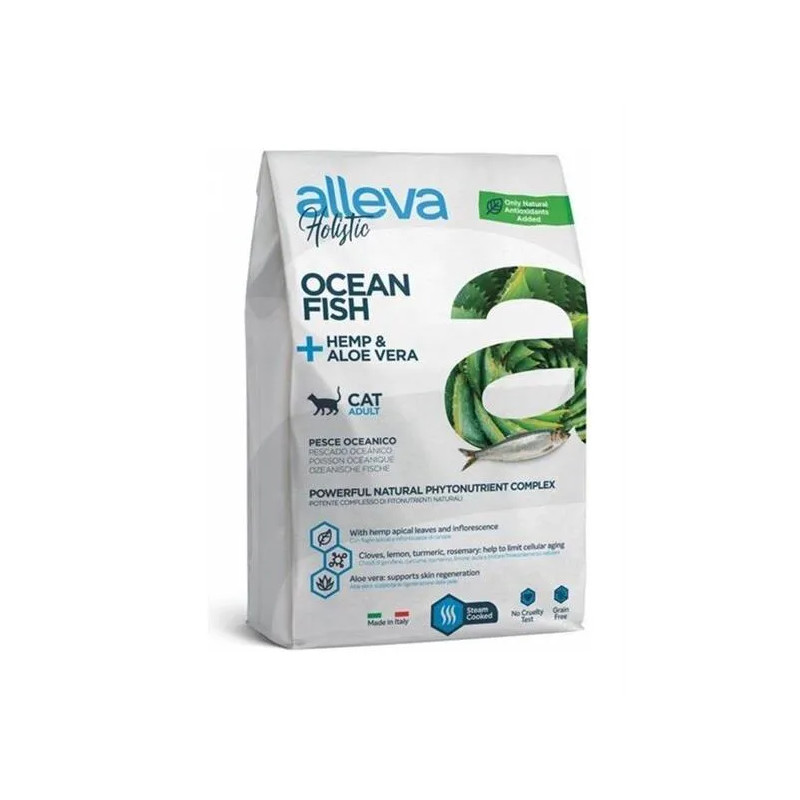Alleva HOLISTIC cat adult ocean fish & hemp & aloe vera 10 kg Alleva HOLISTIC cat adult ocean fish & hemp & aloe vera 10 kg