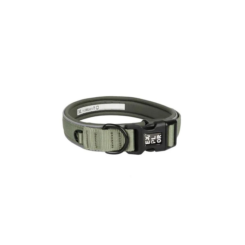 Obojok DUVO+ EXPLOR Ultimate fit, zelený, XS - 30-33cm