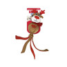 Hračka Kong Dog Holiday Wubba (santa-sob-snehuliak), polyester, L