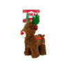 Hračka Kong Dog Holiday Sherps™ Reindeer s pískatkom, polyester, M