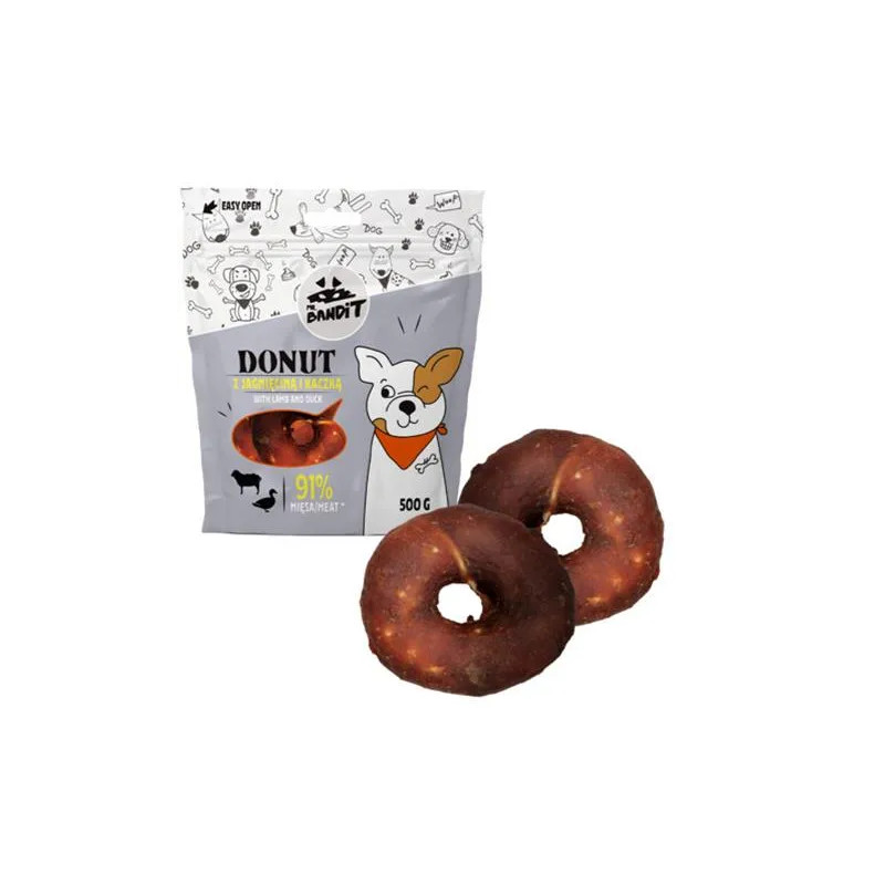 Pamlsok Mr. Bandit donut with lamb 500g