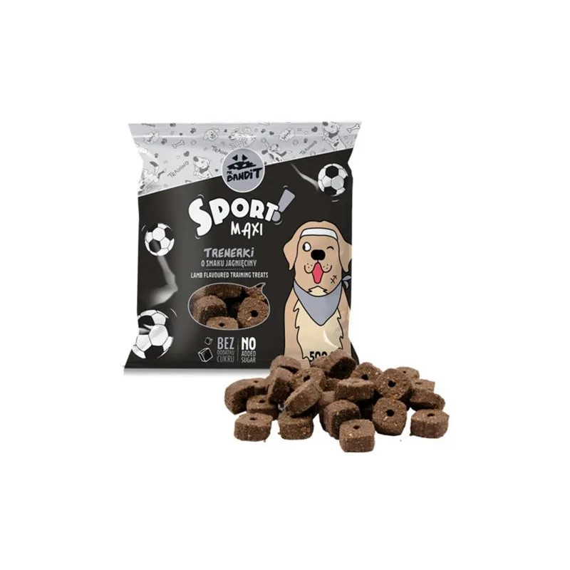 Pamlsok Mr. Bandit sport maxi lamb training treats 500g
