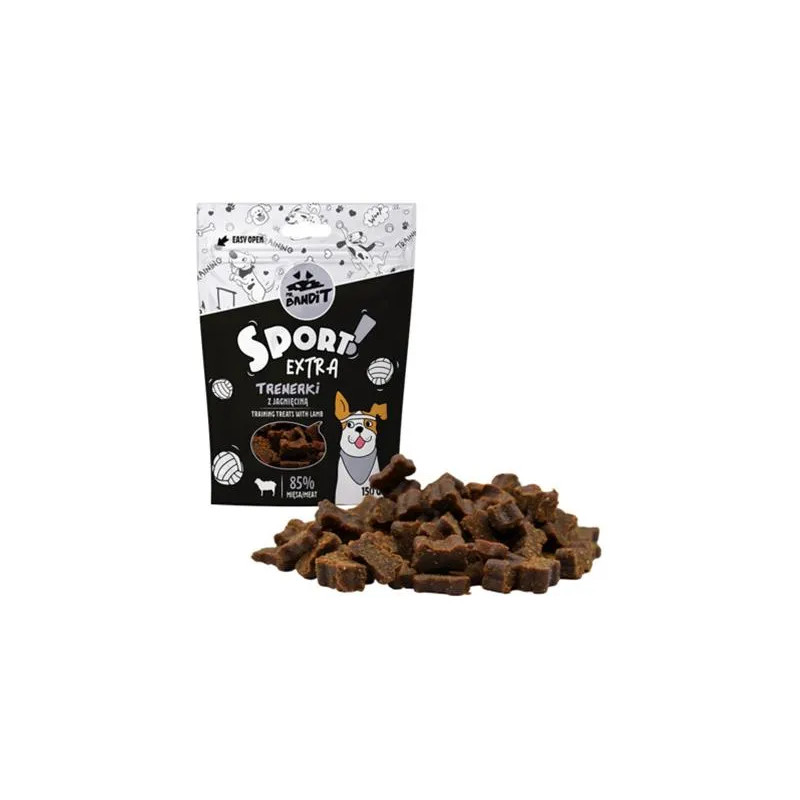 Pamlsok Mr. Bandit sport extra with lamb training treats 150g