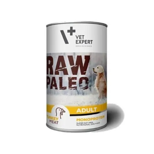 VetExpert Raw Paleo adult turkey konzerva 800 g