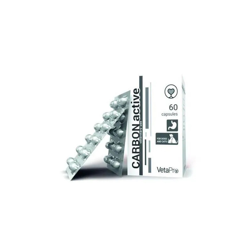 VetaPro CarbonActive 60 cps.