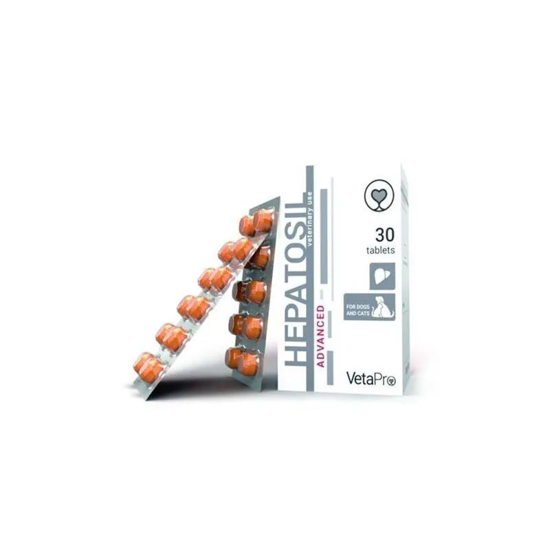 VetaPro Hepatosil Advanced 30 tbl. VetaPro Hepatosil Advanced 30 tbl.