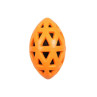Hračka EBI+ Crack me up - rugby lopta oranžová L - 19x10,5x10,5cm