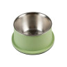 Miska DUVO+ Inox conic nerezová matná zelená 600ml - priemer 16,3cm