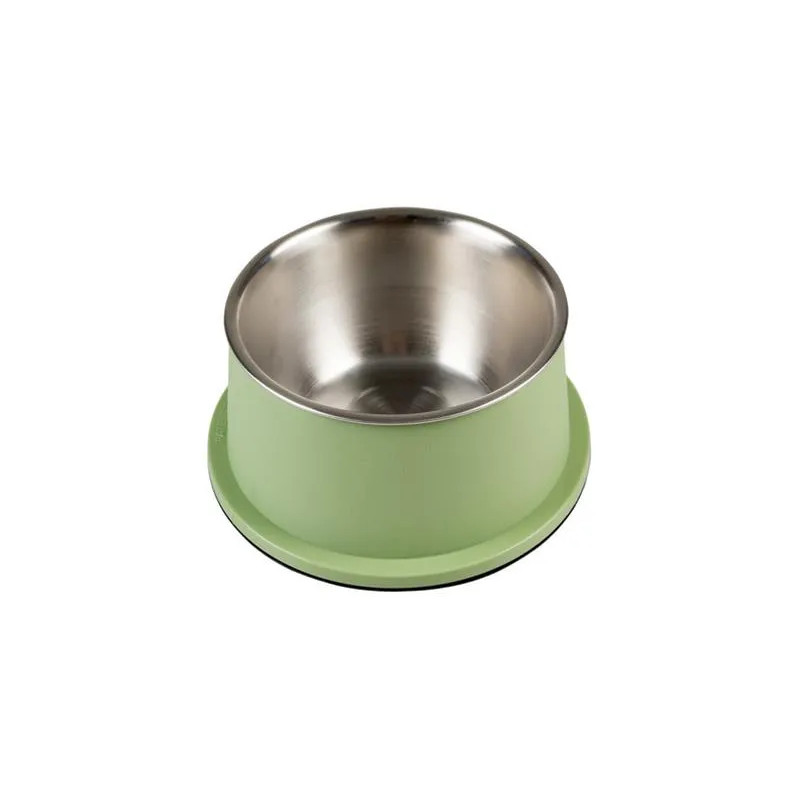 Miska DUVO+ Inox conic nerezová matná zelená 800ml - priemer19cm