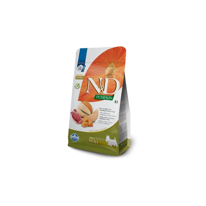 Farmina N&D dog PUMPKIN (GF) adult mini, duck & cantaluope 2 kg