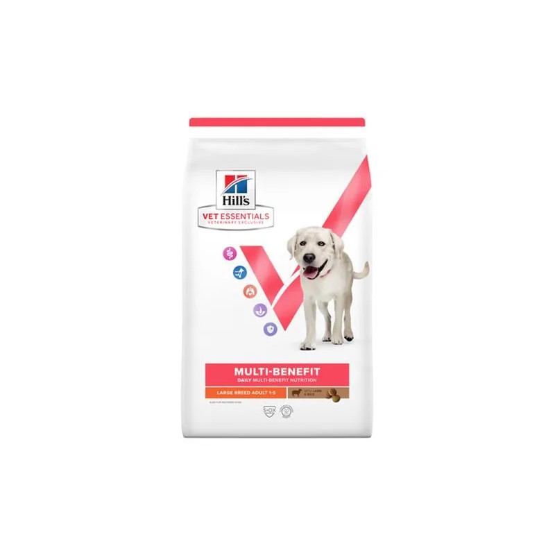 HILLS VE Canine Multi Benefit Adult Large Breed Lamb & Rice 14 kg NEW