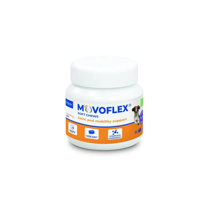 Movoflex Soft Chews M pre psy žuv.tbl. 30 tbl.