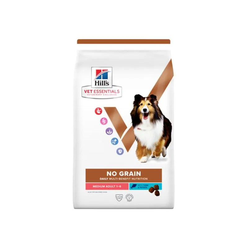 HILLS VE Canine Multi Benefit Adult Medium No Grain Tuna & Potatoes 10 kg