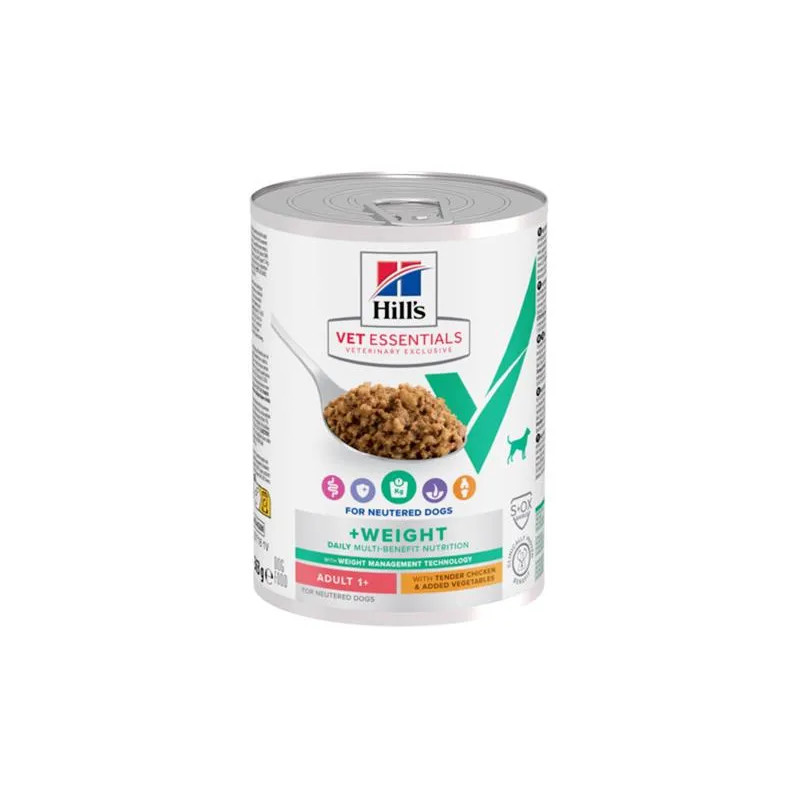 HILLS VE Canine Multi benefit Adult Weight Chicken konzerva 363 g