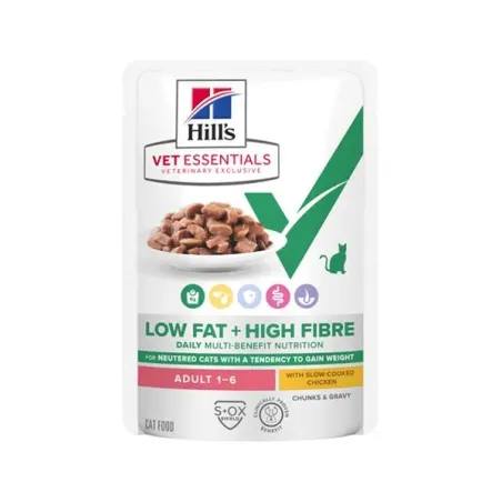 HILLS VE Feline Multi benefit Adult Weight Chicken kapsička 12 x 85 g