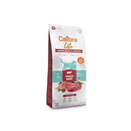 Calibra Dog Life Junior Small & Medium Fresh Beef 2,5 kg