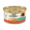 Nestlé GOURMET GOLD Savoury Cake s hovädzím a rajčinou konz.12x85 g