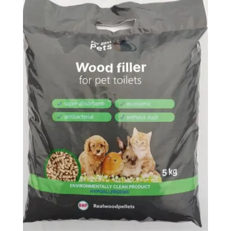 Podstielka For Best Pets drevené pelety 5 kg