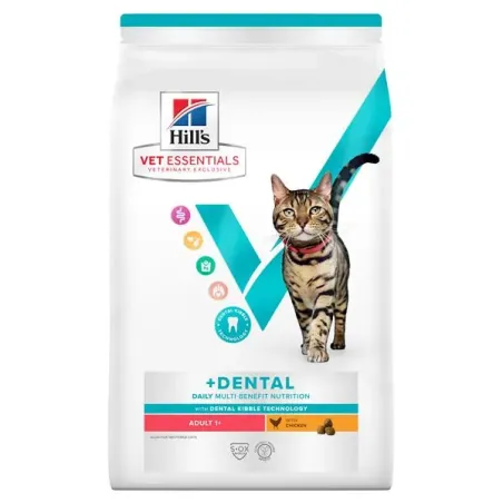 HILLS VE Feline Multi Benefit Adult Dental chicken 1,5 kg