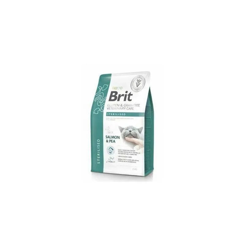 Brit Veterinary Diets GF cat Sterilised 2 kg