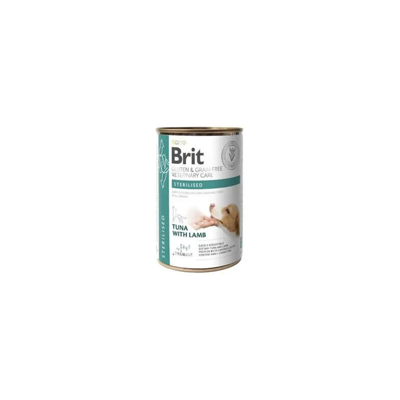 Brit Veterinary Diets GF dog Cans Gluten & Grain free Sterilised 400 g