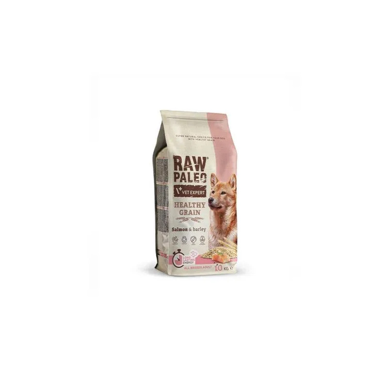 VetExpert Raw Paleo adult Healthy Grain Salmon & Barley 10 kg