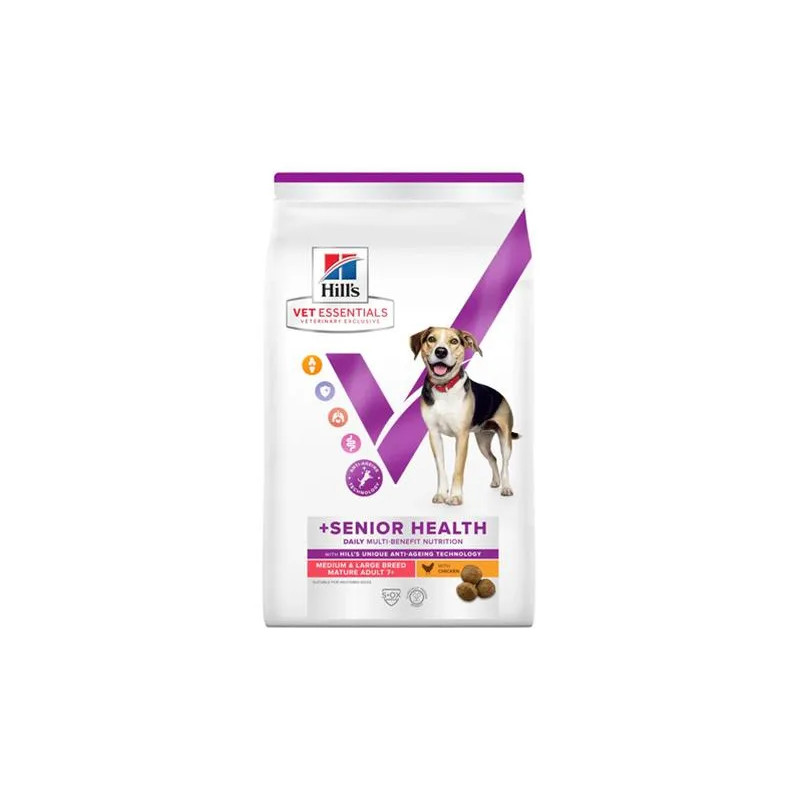 HILLS VE Canine Multi benefit Senior health Medium/ Maxi Chicken 2 kg