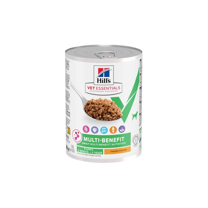 HILLS VE Canine Multi Benefit Puppy Chicken konzerva 363 g