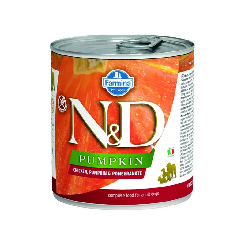 Farmina N&D dog PUMPKIN & chicken & pomegranate konzerva 285 g Farmina N&D dog PUMPKIN & chicken & pomegranate konzerva 285 g