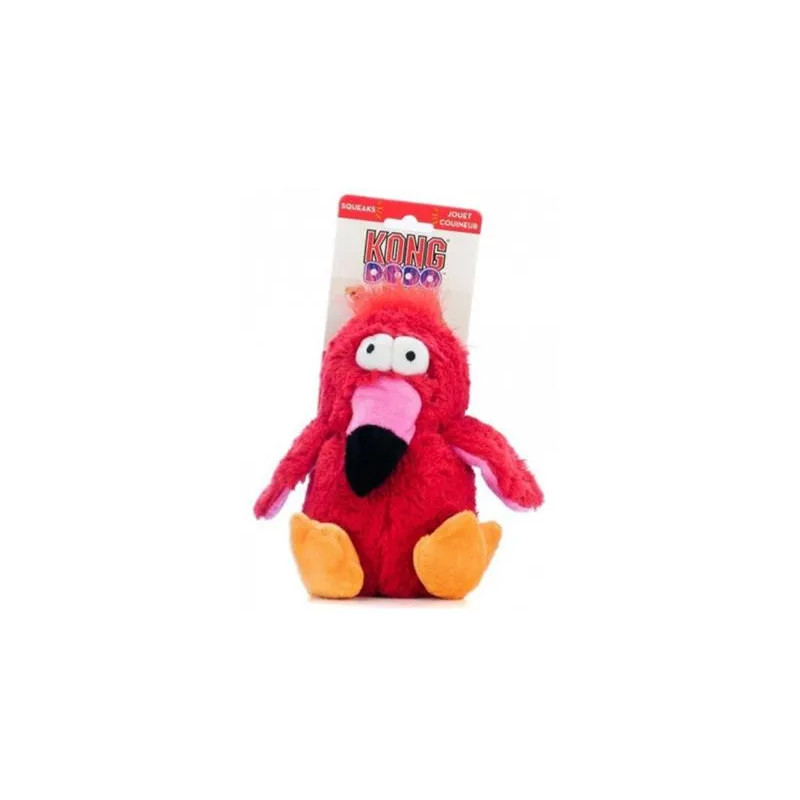 Hračka Kong Dog Dodo Vták s pískatkom, polyester, M