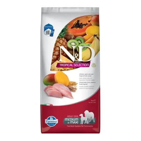 Farmina N&D dog TROPICAL SELECTION (AG) adult medium & maxi, chicken 10 kg