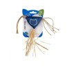 Hračka DUVO+ Eco navy trojuholník so šnúrkami a catnipom pre mačku, 3x18x20cm