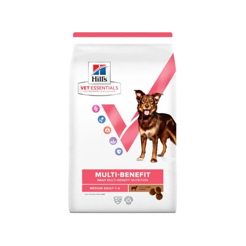 HILLS VE Canine Multi Benefit Adult Medium Lamb & Rice 2 kg HILLS VE Canine Multi Benefit Adult Medium Lamb & Rice 2 kg
