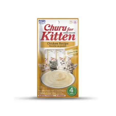 Pamlskok Inaba Churu Kitten cat Kura 12 x 4 tuby 720 g