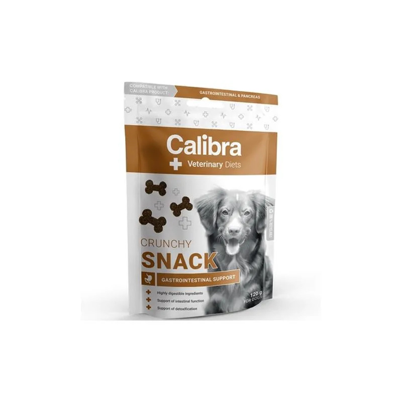 Pamlsok Calibra VD Crunchy Dog Gastrointestinal 6 x 120 g
