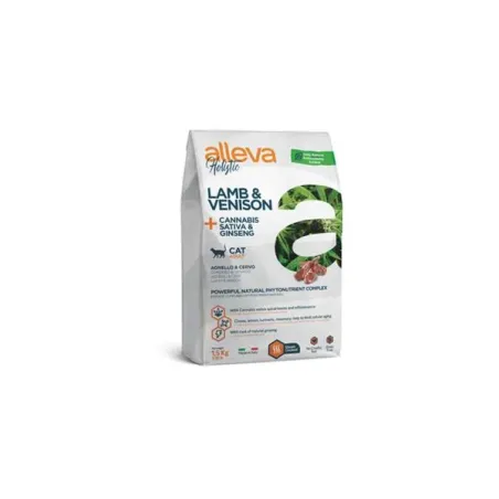 Alleva HOLISTIC cat adult lamb & venison & cannabis sativa & gingseng 5 kg