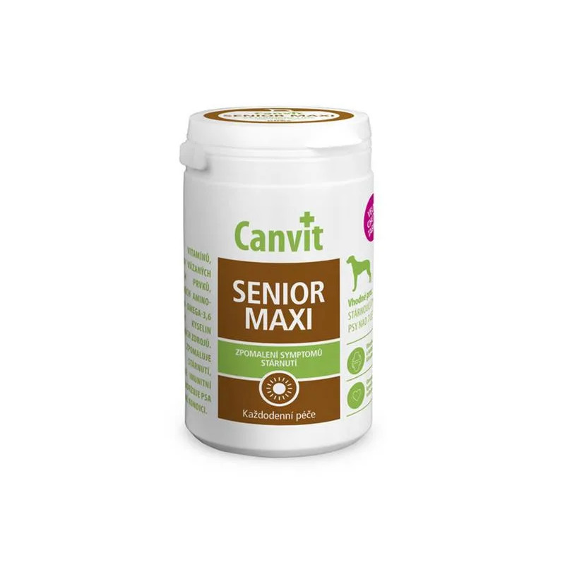 Canvit Senior Maxi pre psy 115 tbl. 230 g