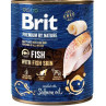 Brit Premium by Nature dog Fish with Fish shin 6 x 800 g konzerva