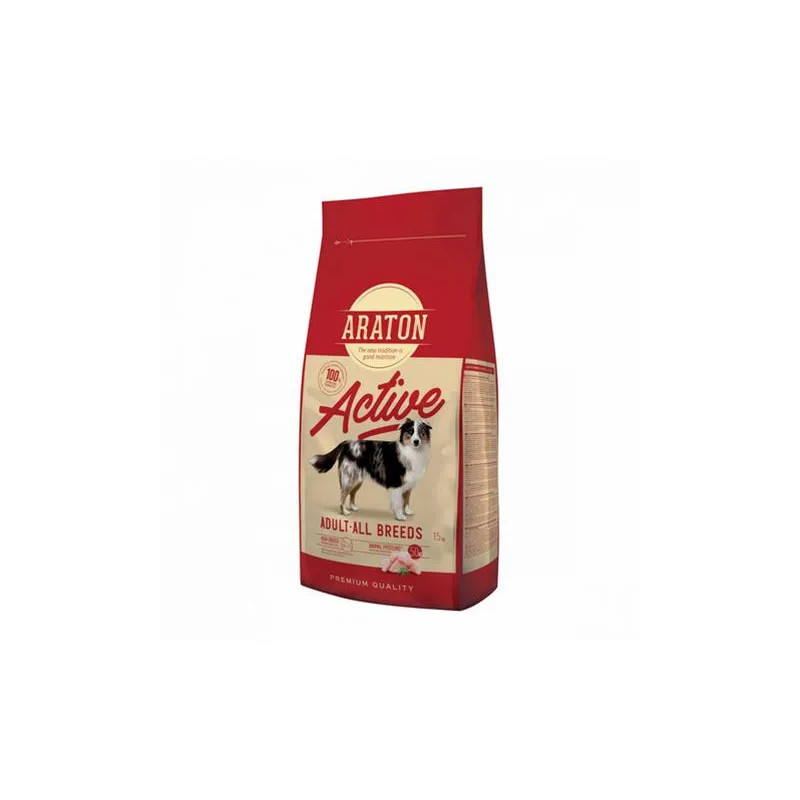 ARATON dog adult active all breed poultry 15 kg