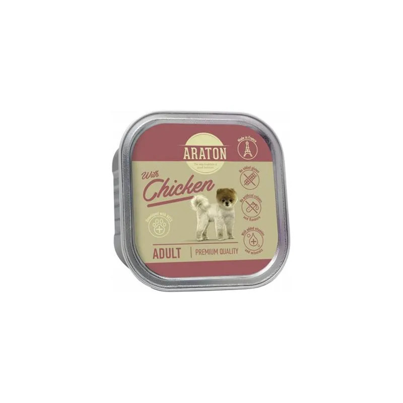 ARATON dog adult chicken vanička 150 g