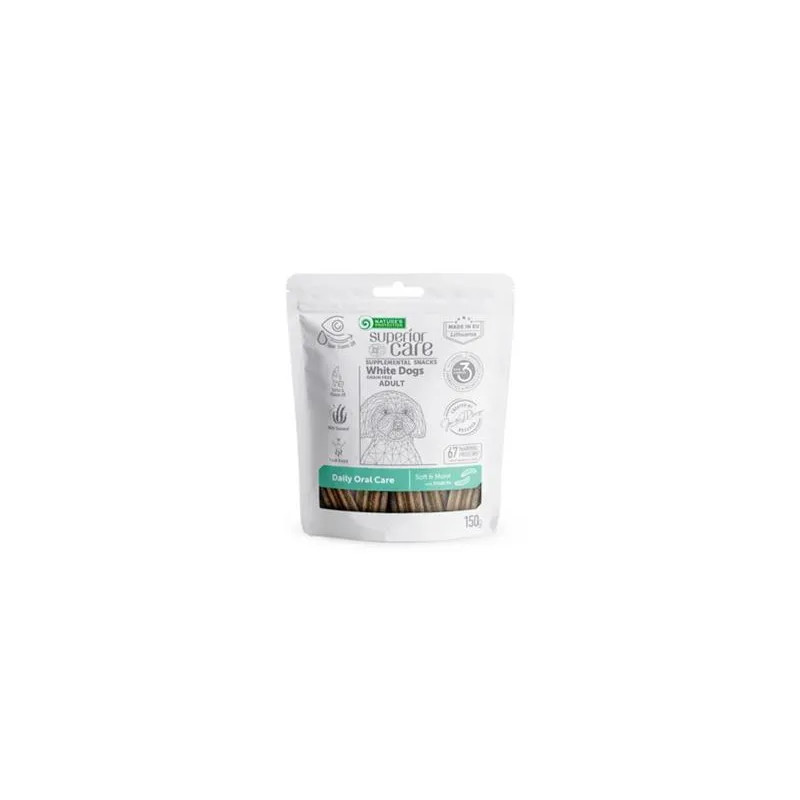 Pamlsok Natures P Superior care white dog adult oral care all breed 150 g