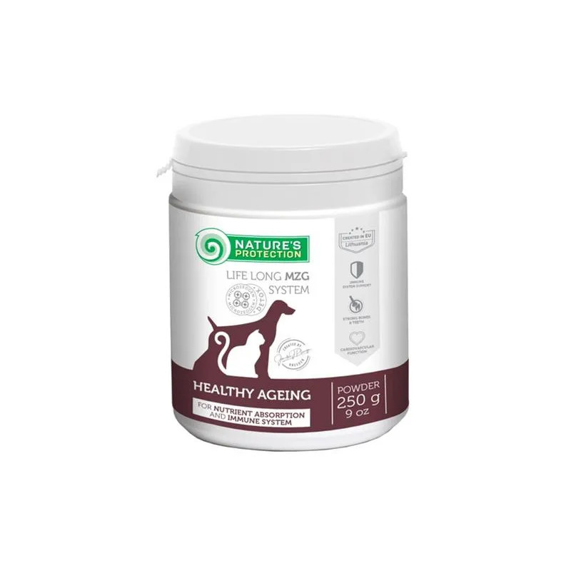 Natures P MicroZeoGen healthy ageing dog & cat senior teeth, joints & bones 250 g Natures P MicroZeoGen healthy ageing dog & cat senior teeth, joints & bones 250 g